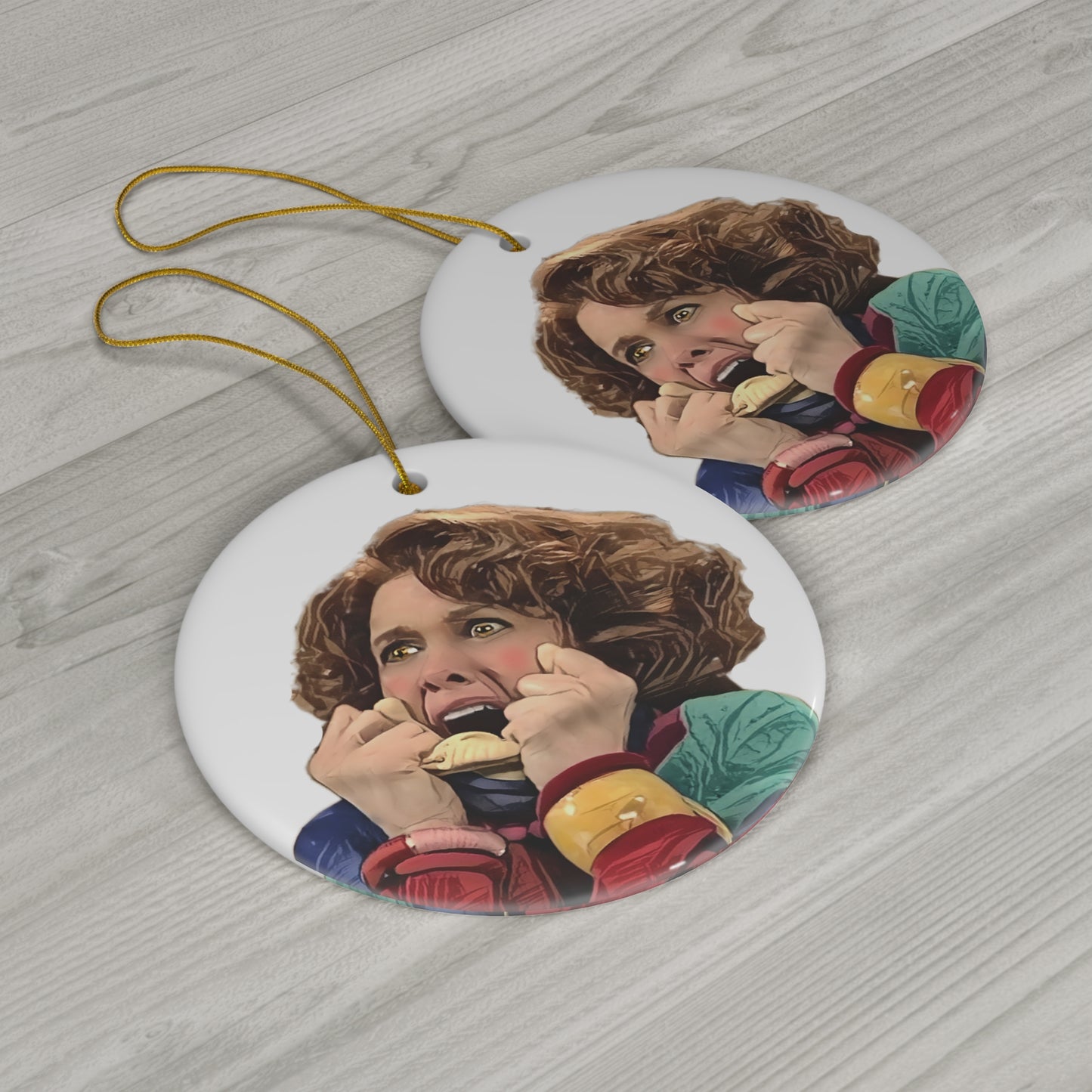 Sue, Ceramic, Double-sided Ornament, Kristen Wiig