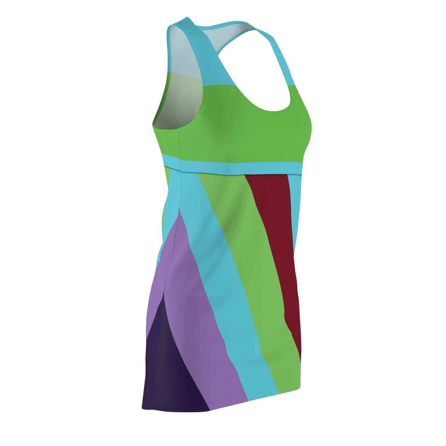 13 going on 30 Women's, Jenny Rink, Jennifer Garner, Cut & Sew Racerback Dress (AOP), Cosplay