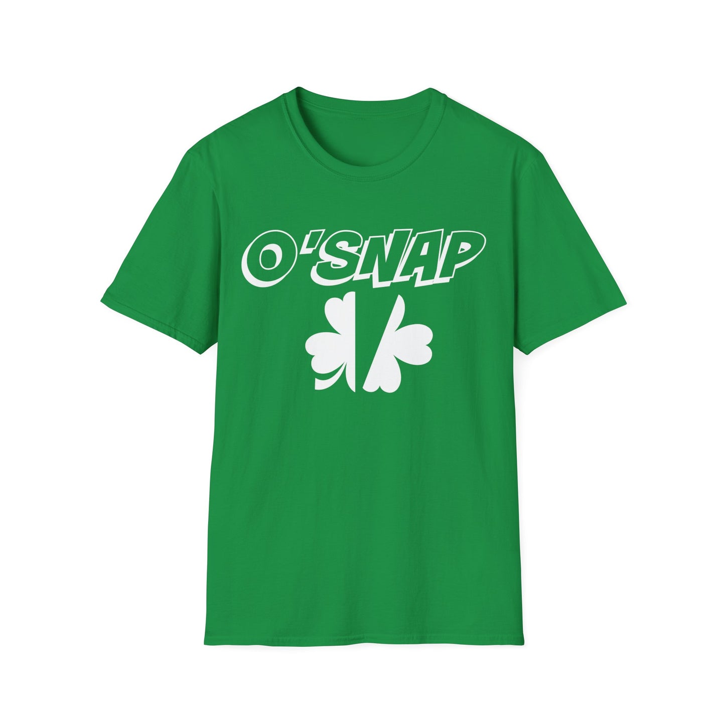 Funny St. Patrick's Day Shirt, Adult UniSex Gildan Fit, O'Snap, Oh Snap