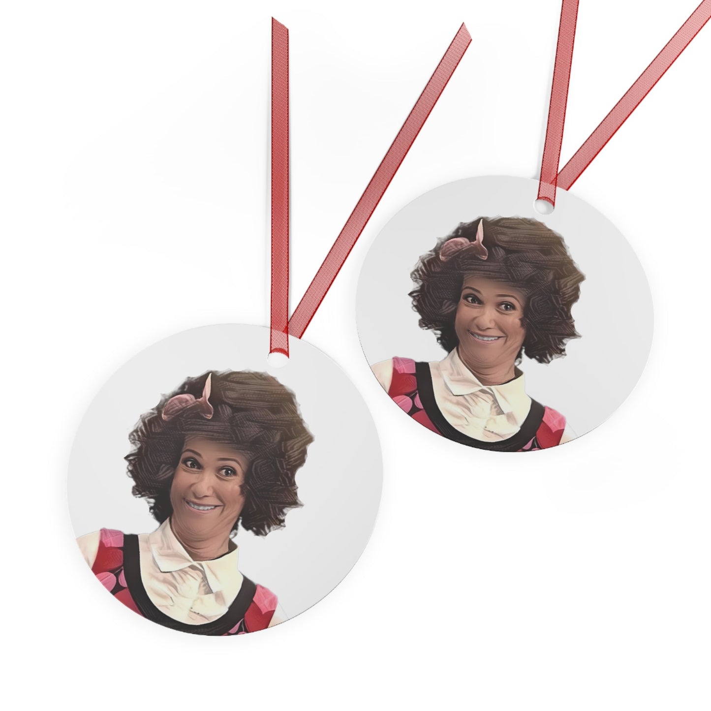 Metal Ornament, Gilly, SNL, Kristin Wiig, Old School, SNL Cosplay, Gilly Ornament, 3.5in., Double-sided