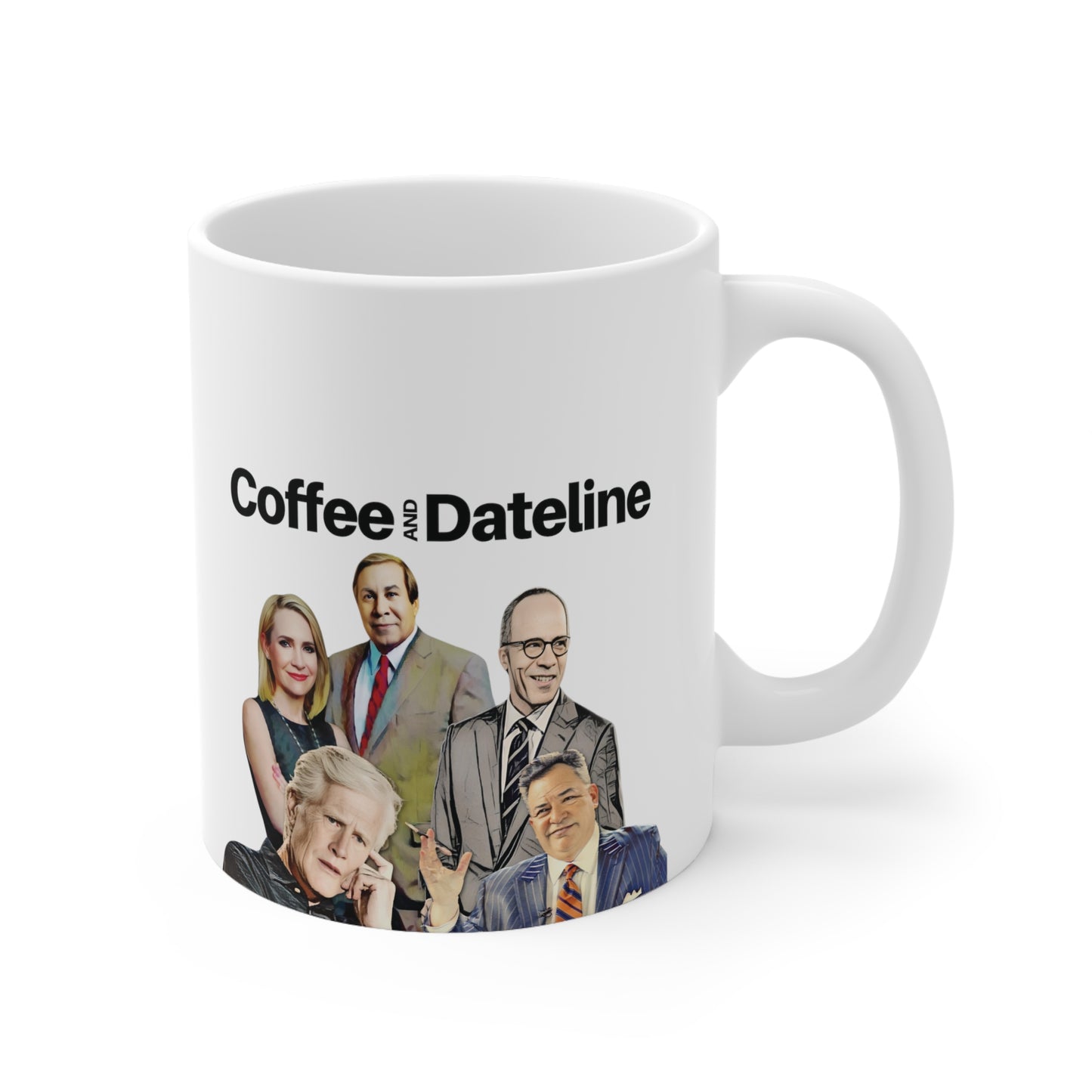 Dateline Mug, Keith Morrison, Dateline Lover, Funny Crime Show Mug, Crime Lover, Serial Killer, True Crime