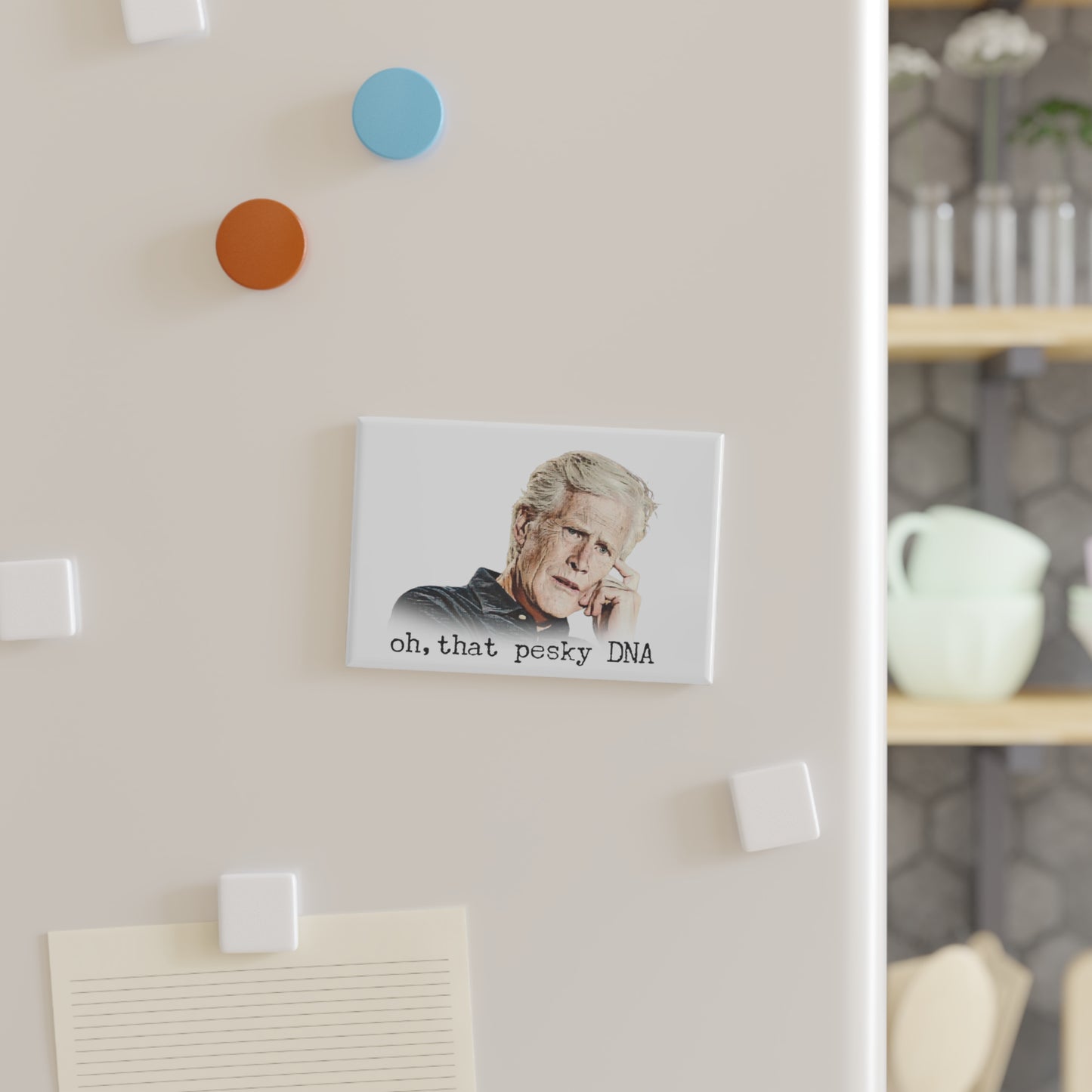 dateline, Button Magnet, Rectangle