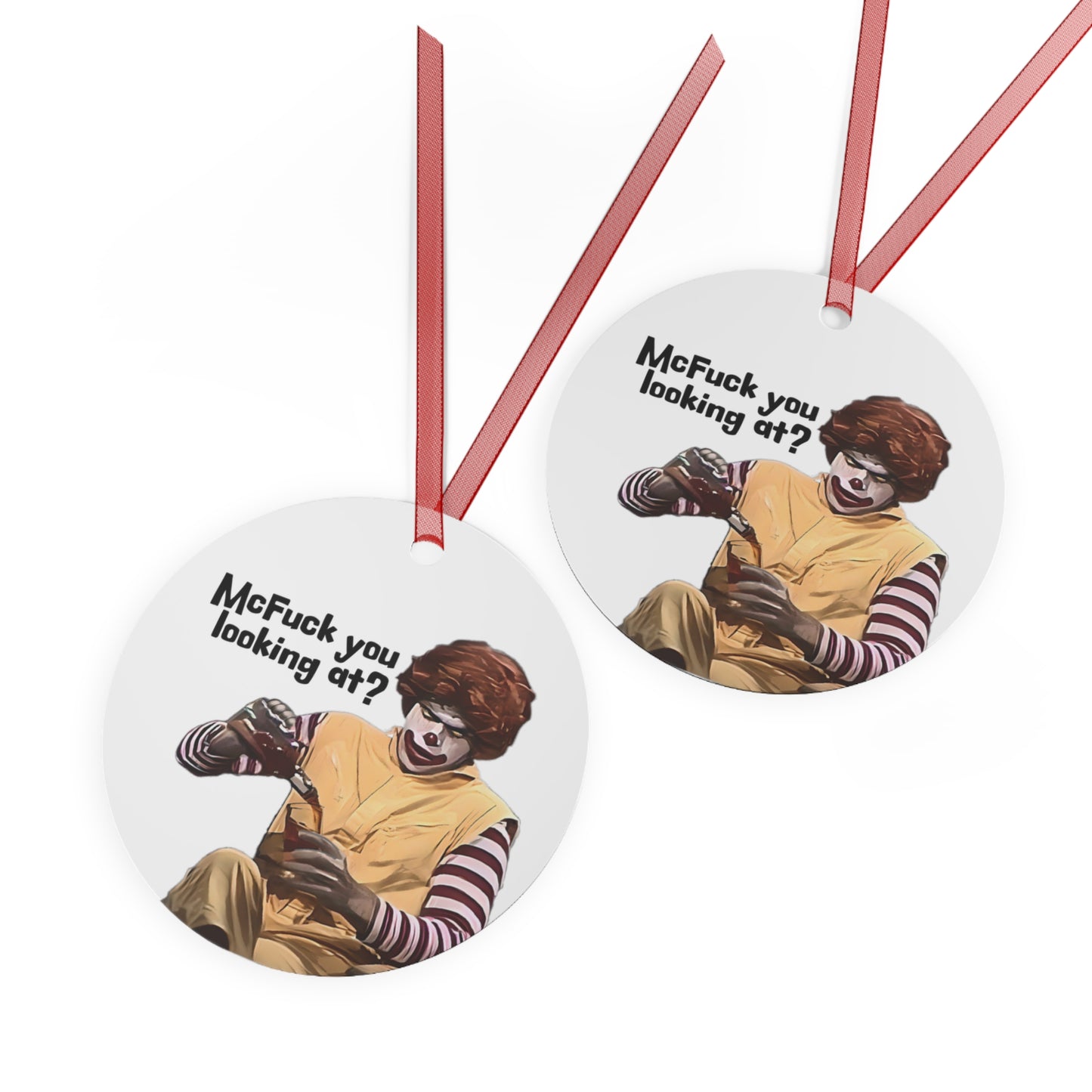 McFuck You Lookin At, Ronald Parody, SNL Character Ornamanet