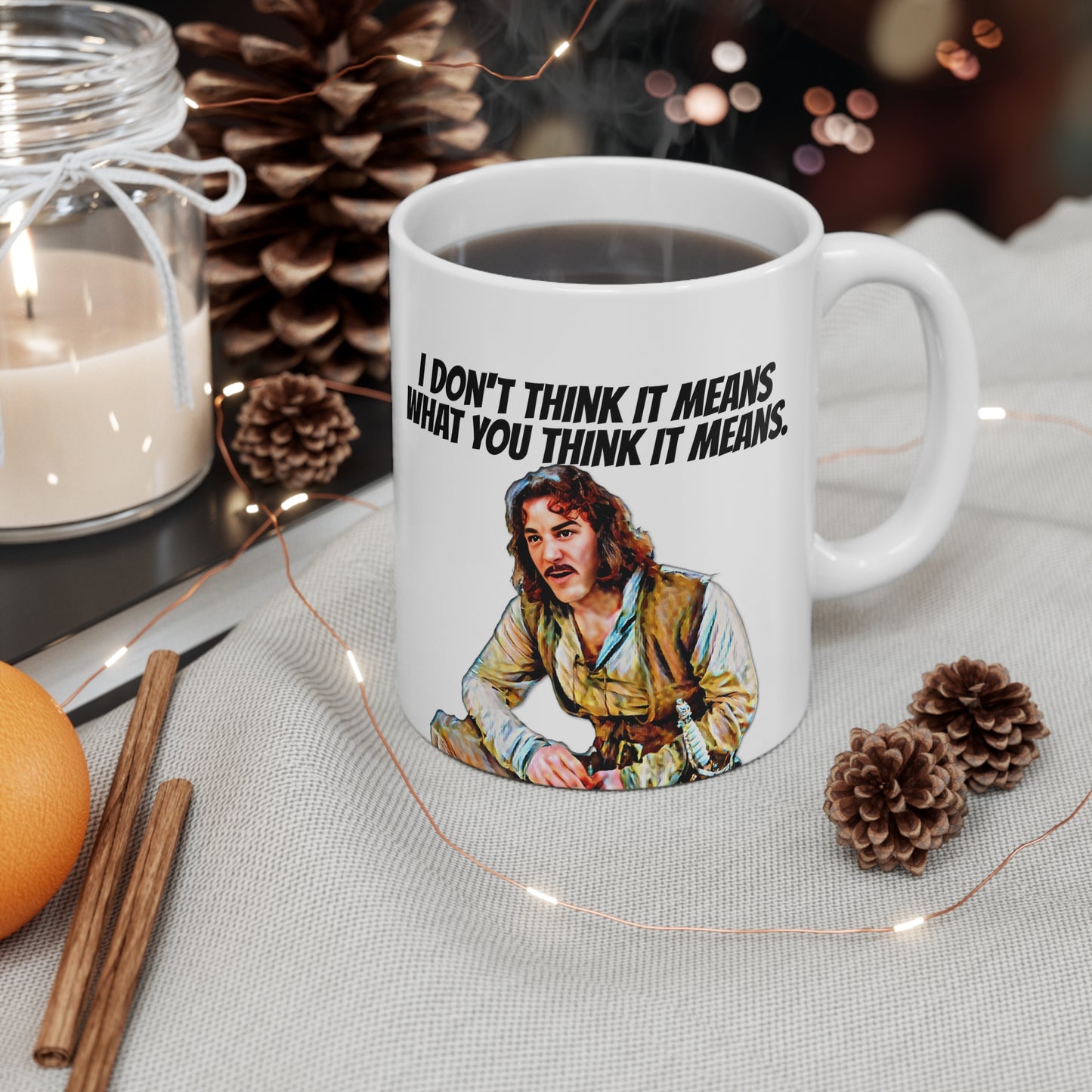 Princess Bride Mug, Fezzik, Inigo Montoya, Count Rogan, Buttercup, Westley, Vizzini, Humperdinck, Cinephile, Movie Lover Gift