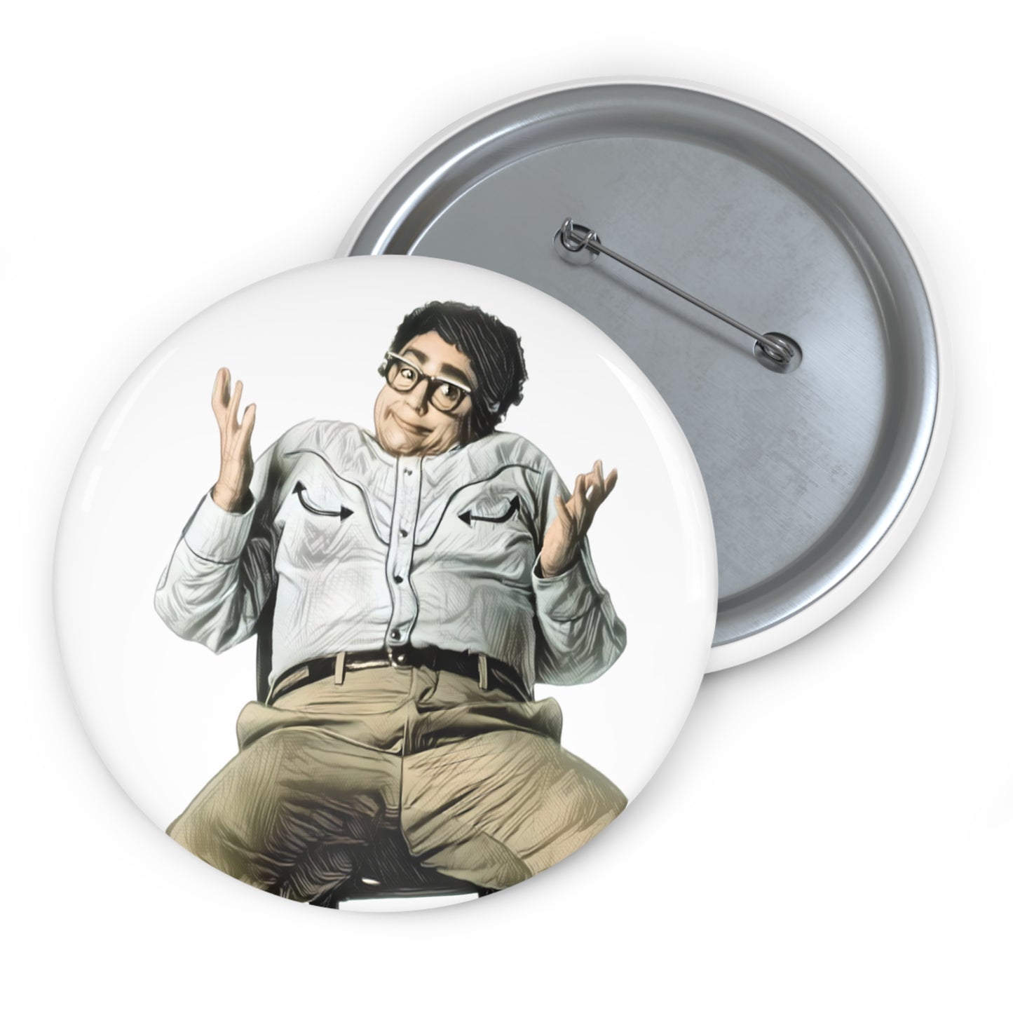Pat SNL, Julia Sweeney, SNL Old School, Button Pin