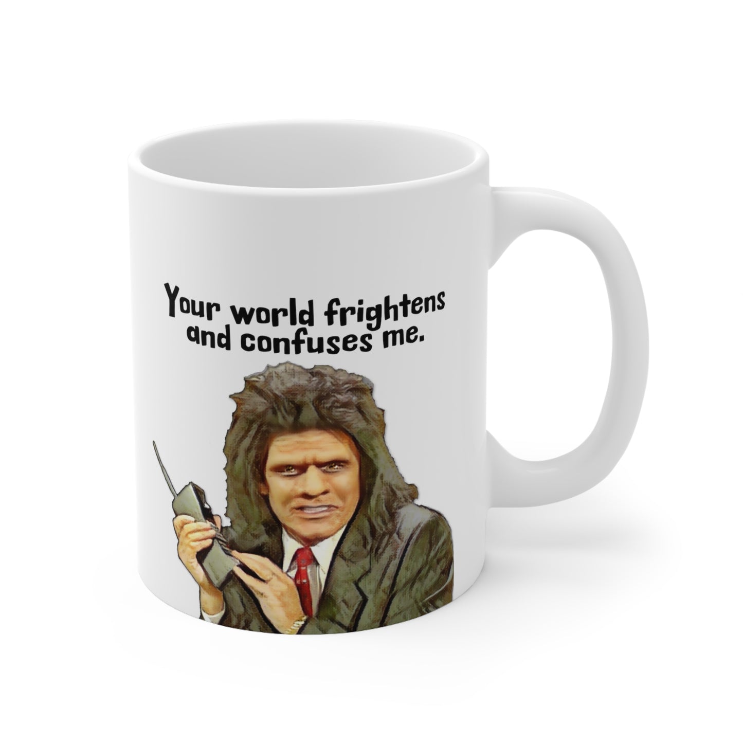 Caveman Lawyer, Phil Hartman, SNL Cosplay, Mug 11 oz.