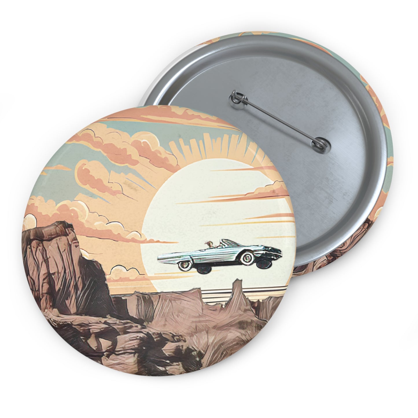 Thelma and Louise, 90's Movie, Cinephile, Movie Lover, Cosplay, Button Pin