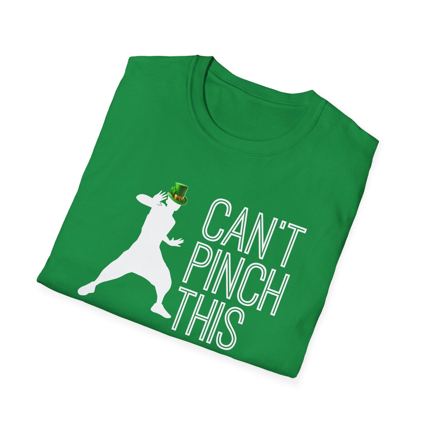 St. Patrick's Day Shirt, Can't Pinch This, MC Hammer Parody, Adult Unisex Gildan Tee