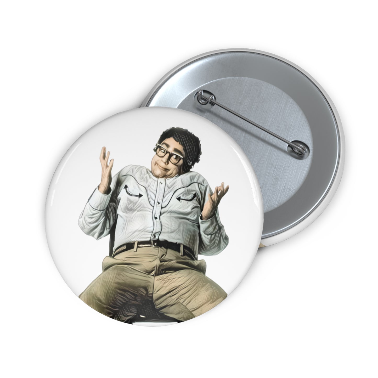 Pat SNL, Julia Sweeney, SNL Old School, Button Pin