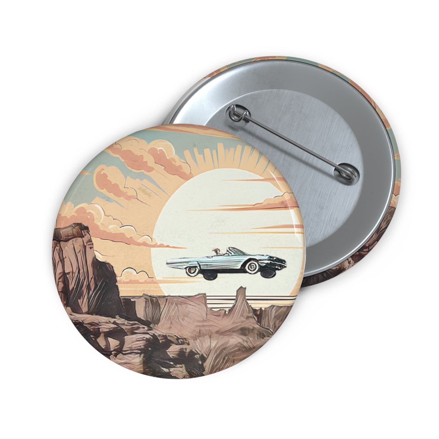 Thelma and Louise, 90's Movie, Cinephile, Movie Lover, Cosplay, Button Pin