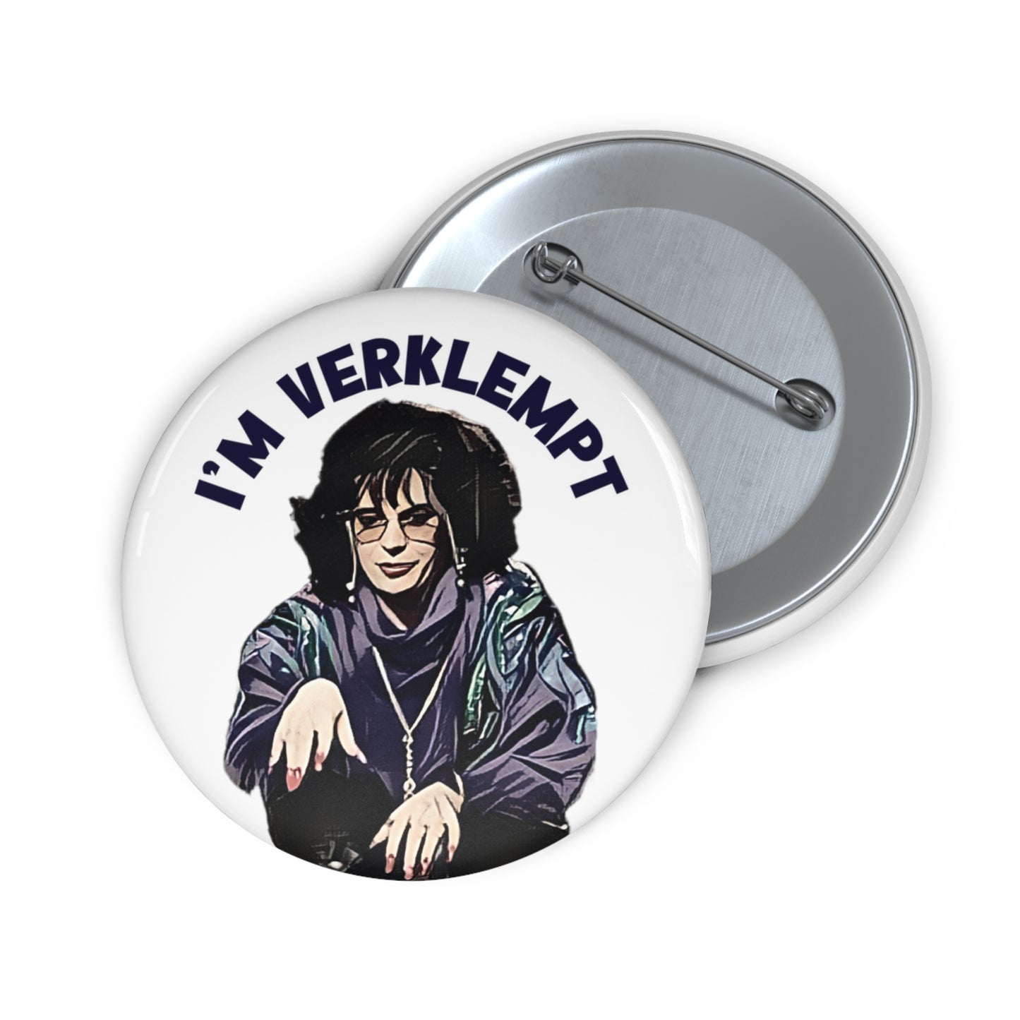 Coffee Talk SNL, Verklempt SNL, SNL Old School, SNL Cosplay, Button Pin