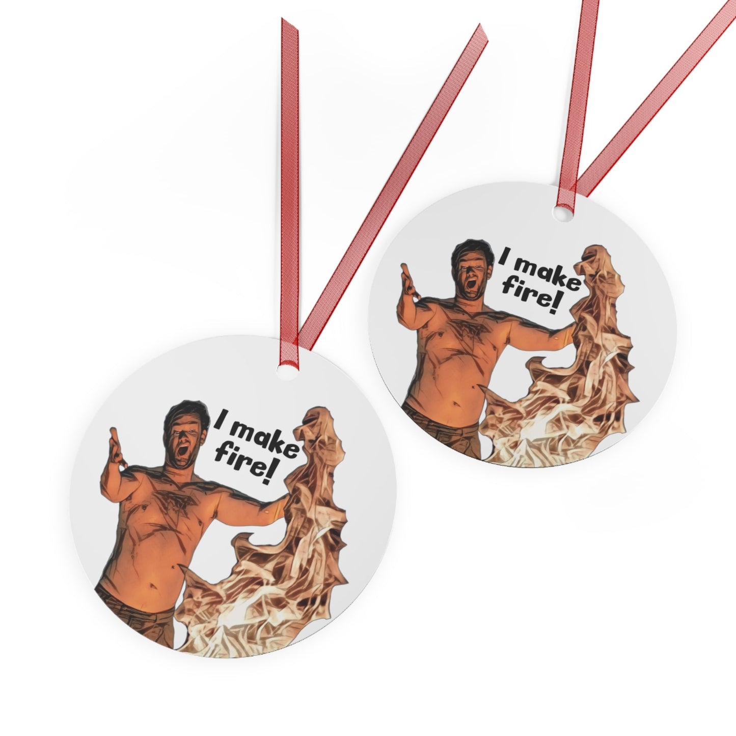 Metal Ornament, Wilson, Cast Away, Tom Hanks, Ornament, 3.5in., Double-sided
