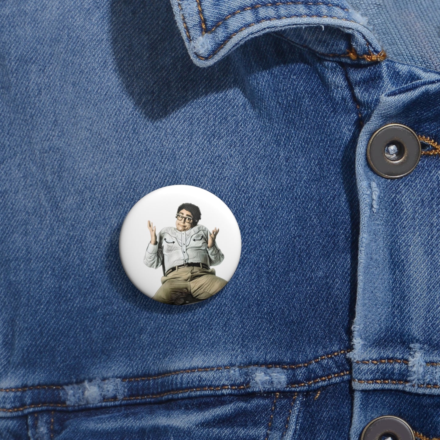 Pat SNL, Julia Sweeney, SNL Old School, Button Pin