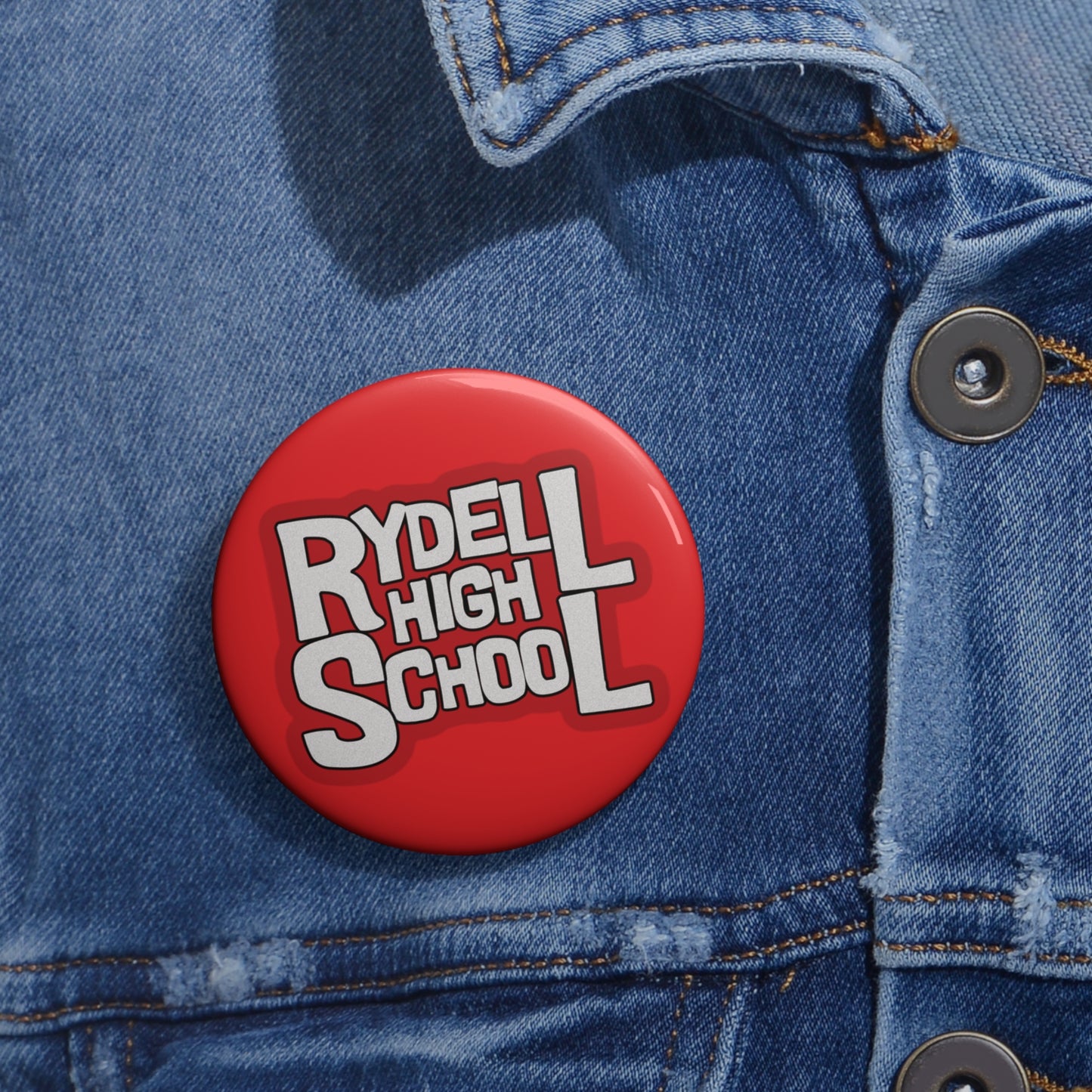 Grease, Rydell High, Olivia Newton John, John Travolta, Cosplay, Button Pin
