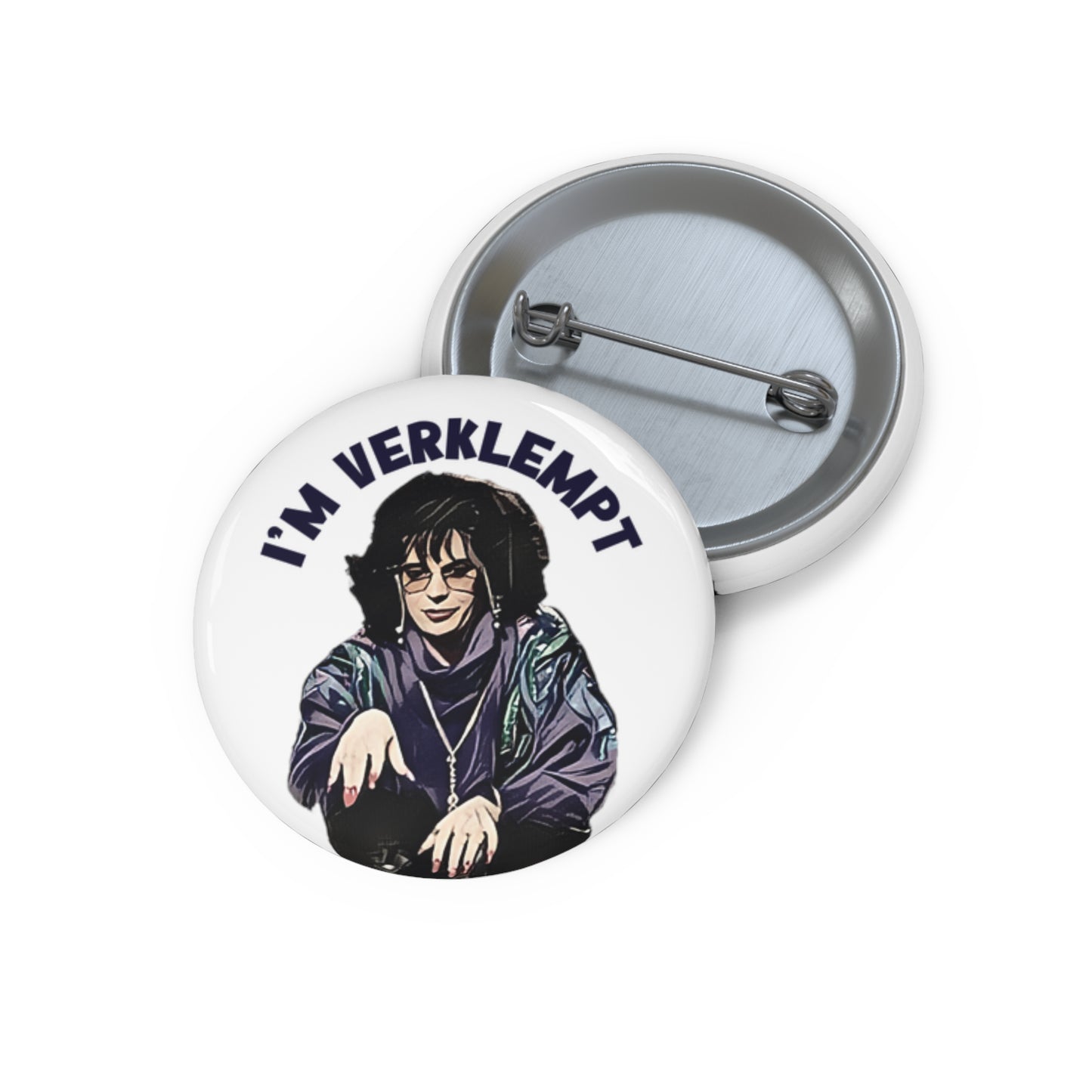 Coffee Talk SNL, Verklempt SNL, SNL Old School, SNL Cosplay, Button Pin