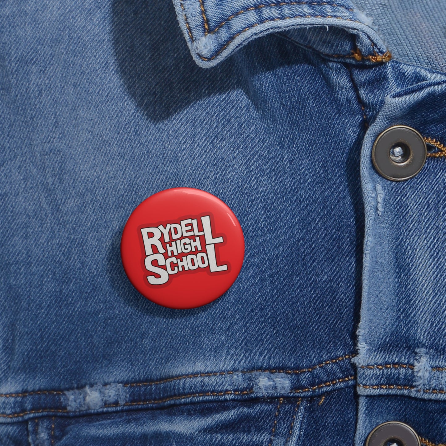 Grease, Rydell High, Olivia Newton John, John Travolta, Cosplay, Button Pin