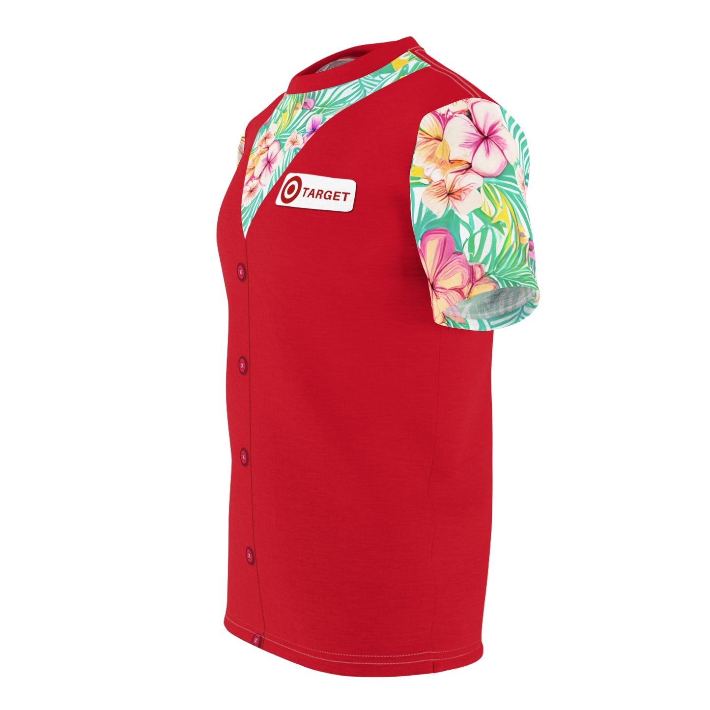 Target Lady Costume, UNISEX All Over Print Shirt, SNL, Kristin Wiig, Cosplay