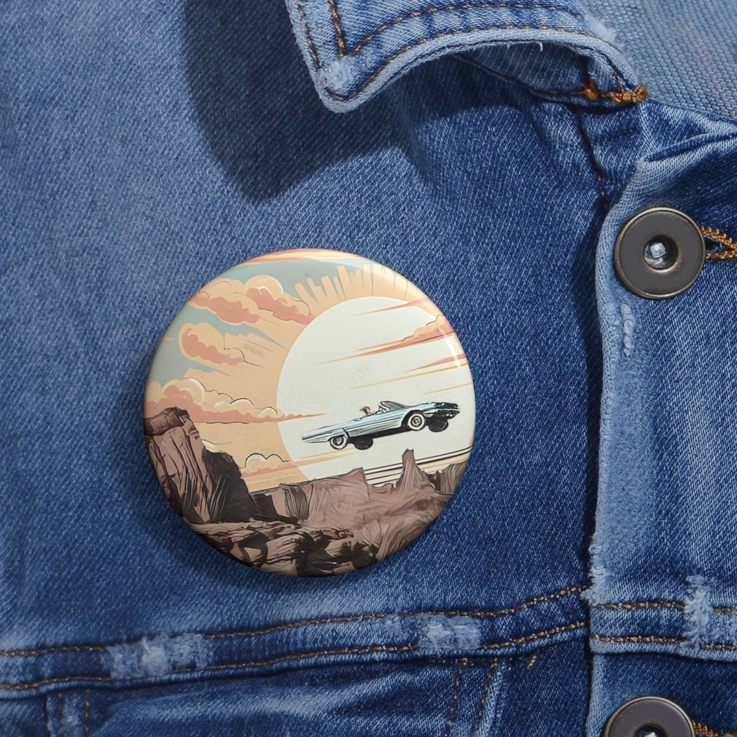 Thelma and Louise, 90's Movie, Cinephile, Movie Lover, Cosplay, Button Pin