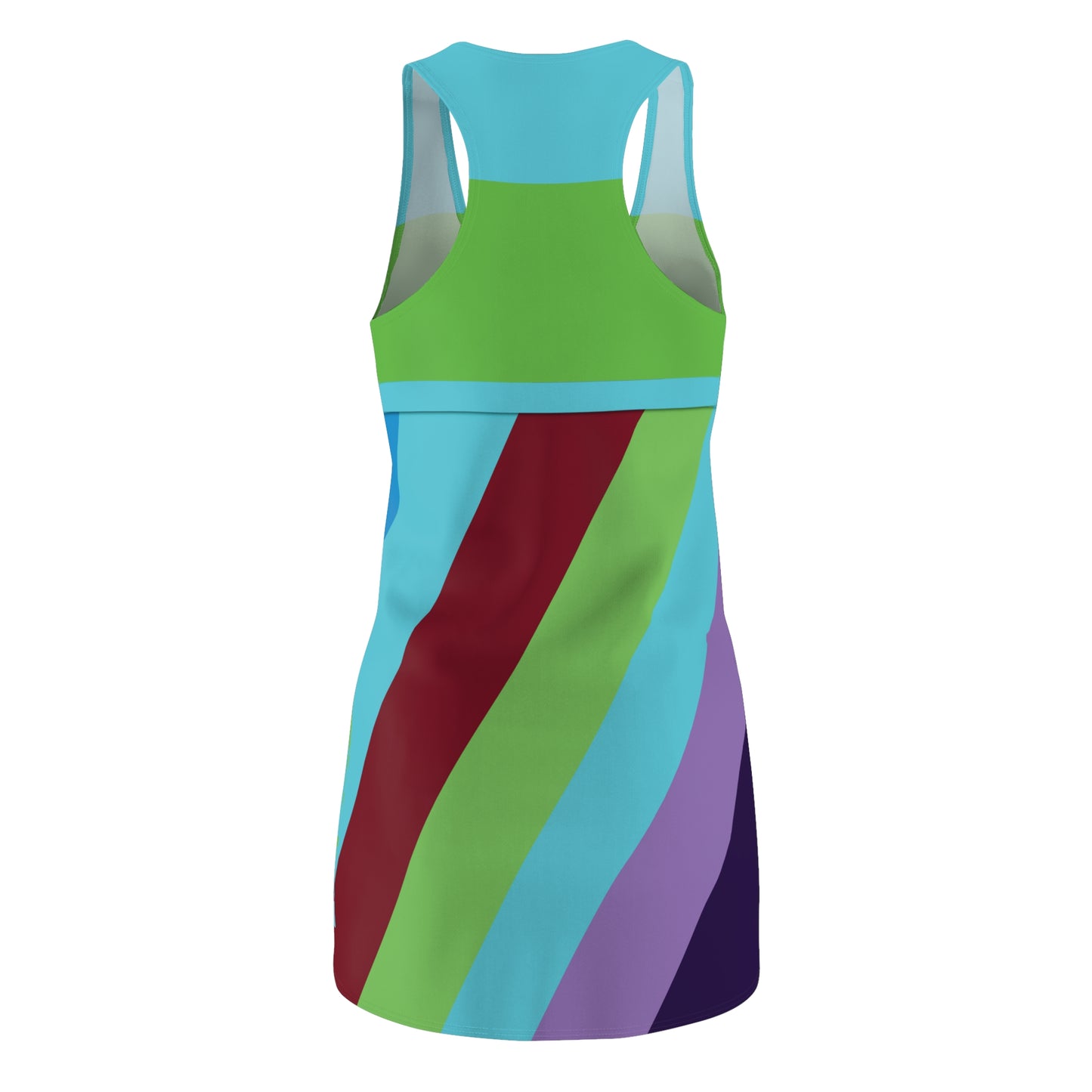 13 going on 30 Women's, Jenny Rink, Jennifer Garner, Cut & Sew Racerback Dress (AOP), Cosplay