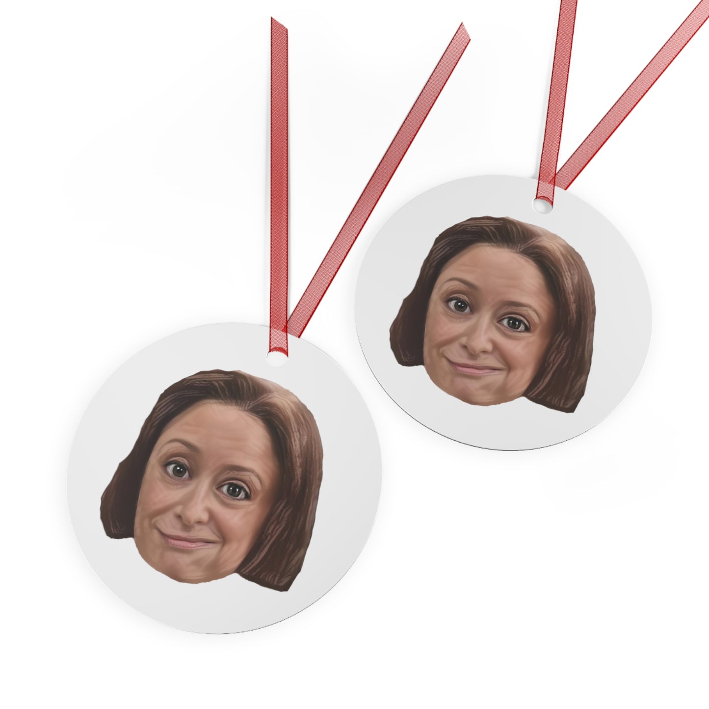 Metal Ornament, Debbie Downer SNL, Rachel Rasch, SNL Old School, Ornament, 3.5in., Double-sided