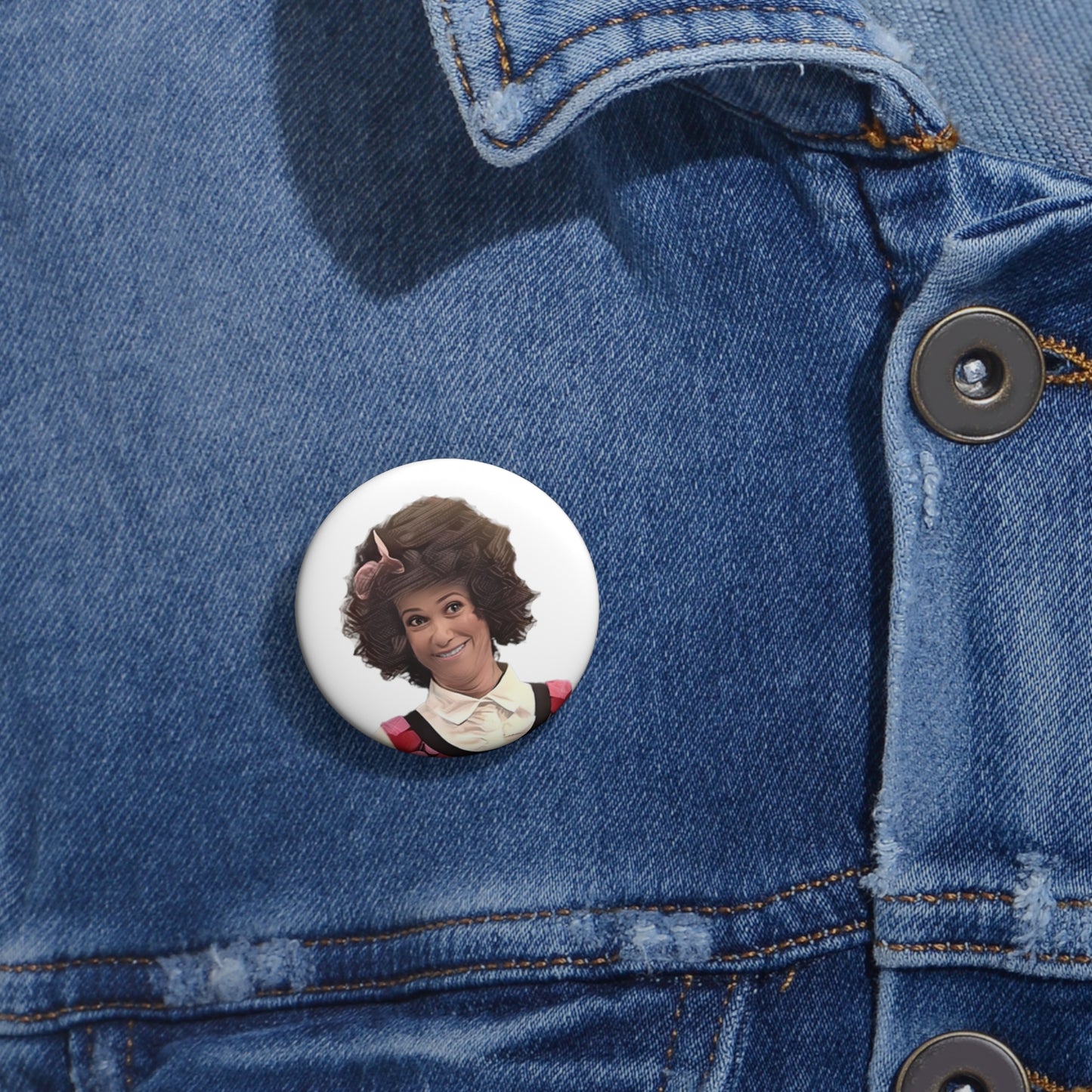 Gilly, SNL, Kristin Wiig, Old School, SNL Cosplay, Gilly Button Pin