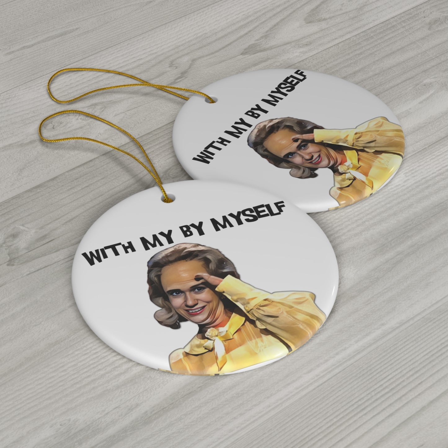 Dooneese, Ceramic, Double-sided Ornament, Kristen Wiig