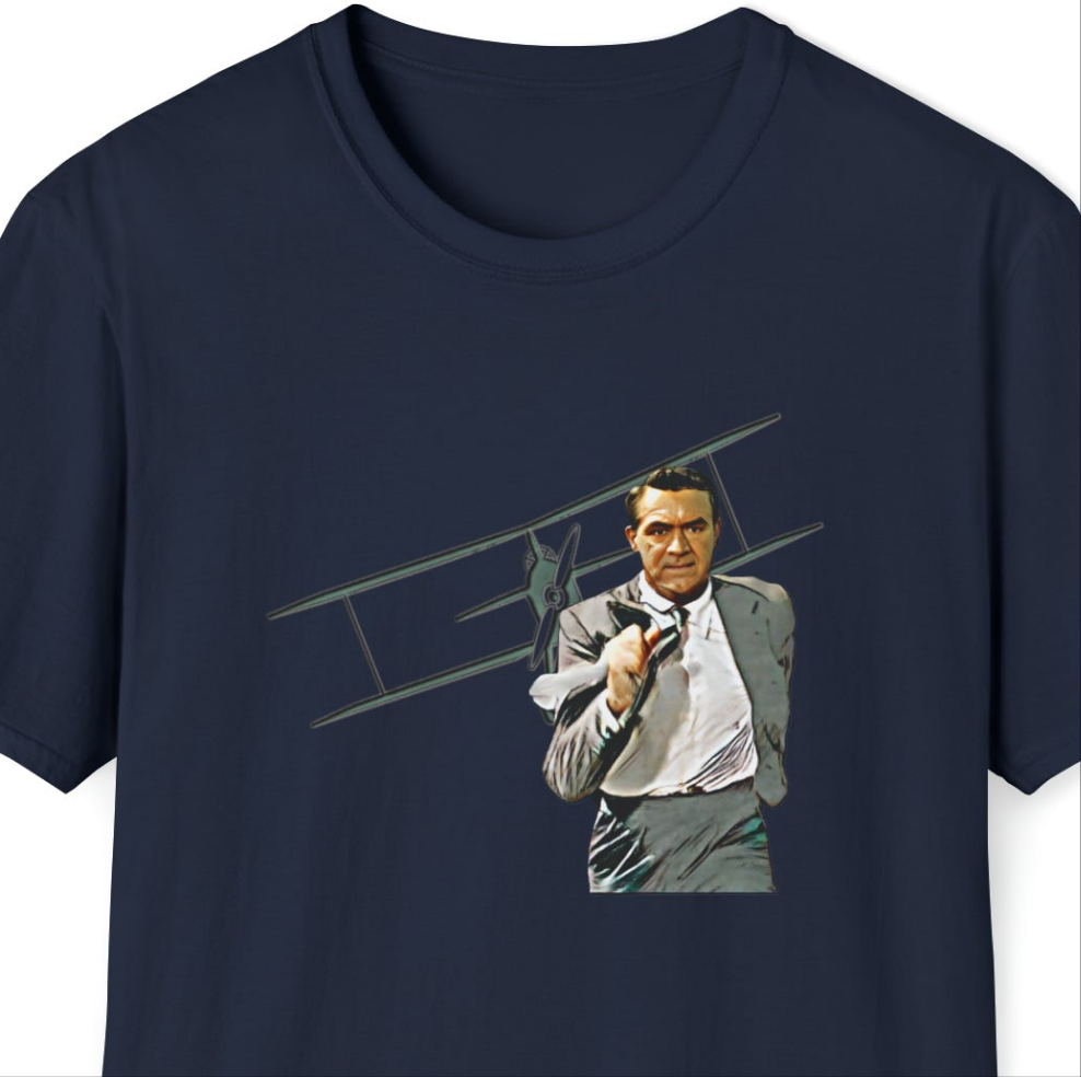 North By Northwest, Roger Thornhill, Cary Grant, Unisex Shirt