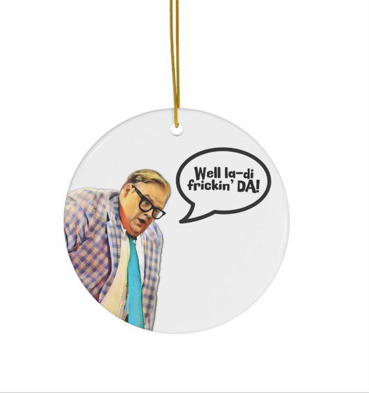 Matt Foley, Chris Farley, Ceramic, Double-sided Ornament