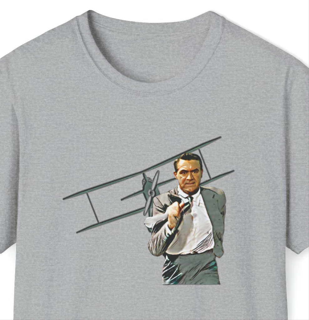 North By Northwest, Roger Thornhill, Cary Grant, Unisex Shirt