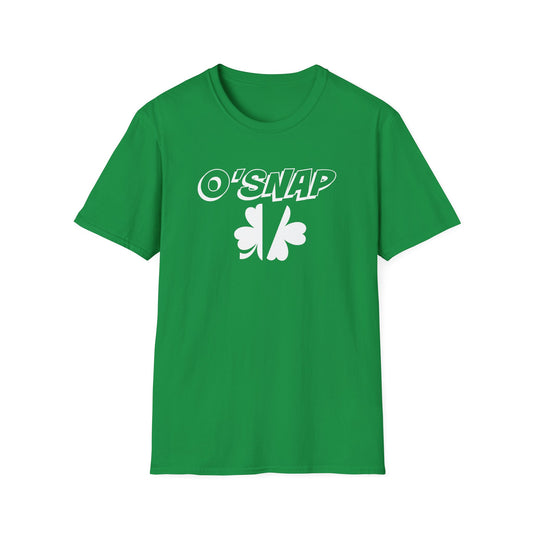 St. Patrick's Day Shirt, O'SNAP, Oh Snap, Unisex Gildan Tee