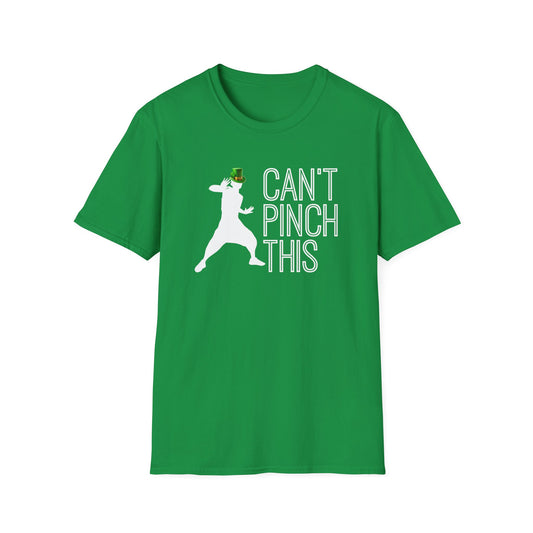 St. Patrick's Day Shirt, Can't Pinch This, MC Hammer Parody, Unisex Gildan Tee