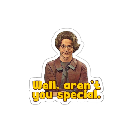 Church Lady, Dana Carvey, Isn't That Special, SNL, Old School Humor, Sticker