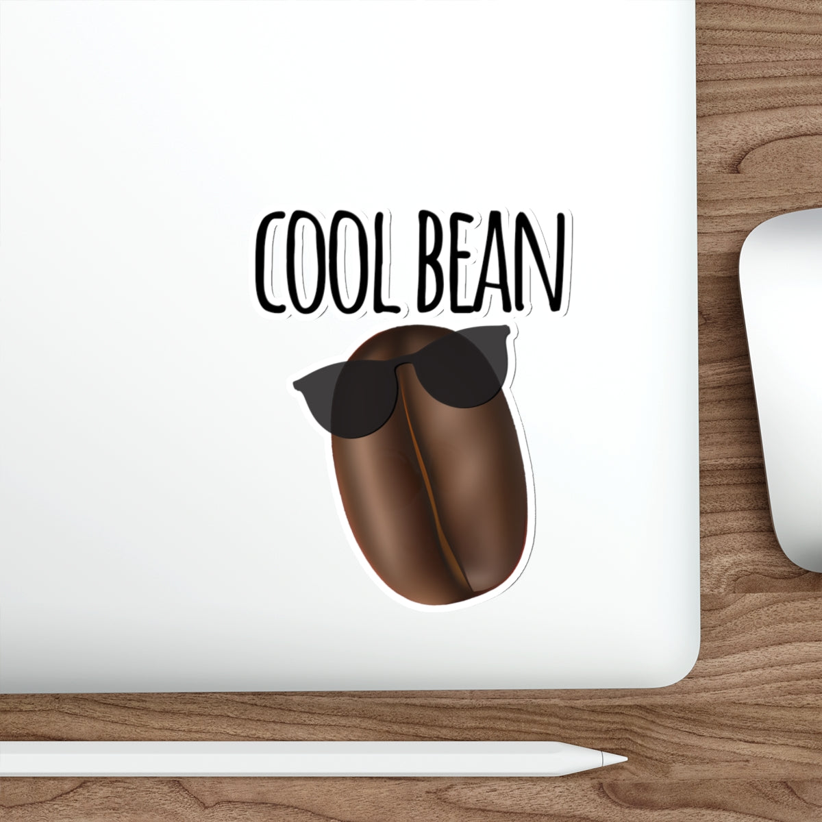 Cool Bean Sticker, Funny Coffee Sticker