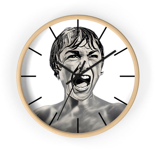 Alfred Hitchcock, Psycho, Movie Buff, Janet Leigh, Wall Clock