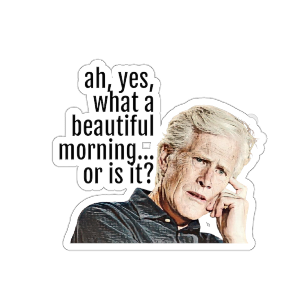 Dateline Sticker, Keith Morrison, Dateline Lover, Funny Crime Show, Crime Lover, Serial Killer, True Crime