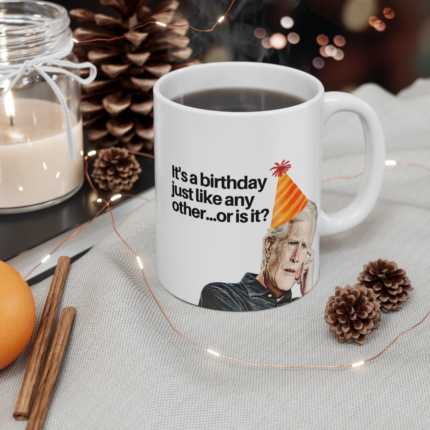 Happy Birthday Dateline Mug, Keith Morrison, Dateline Lover, Crime Lover, True Crime