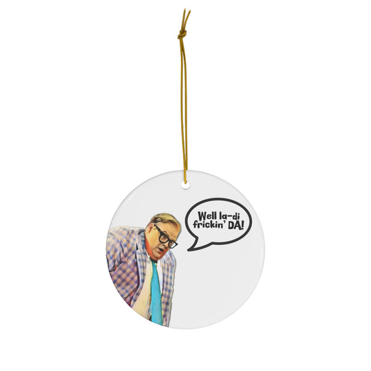 Matt Foley, Chris Farley, Ceramic, Double-sided Ornament