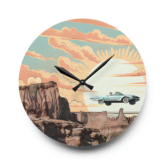 Thelma and Louise, 90's Movie, Cinephile, Movie Lover, Cosplay, Wall Clock