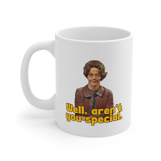 Church Lady, Dana Carvey, Isn't That Special, SNL, Old School Humor, Mug