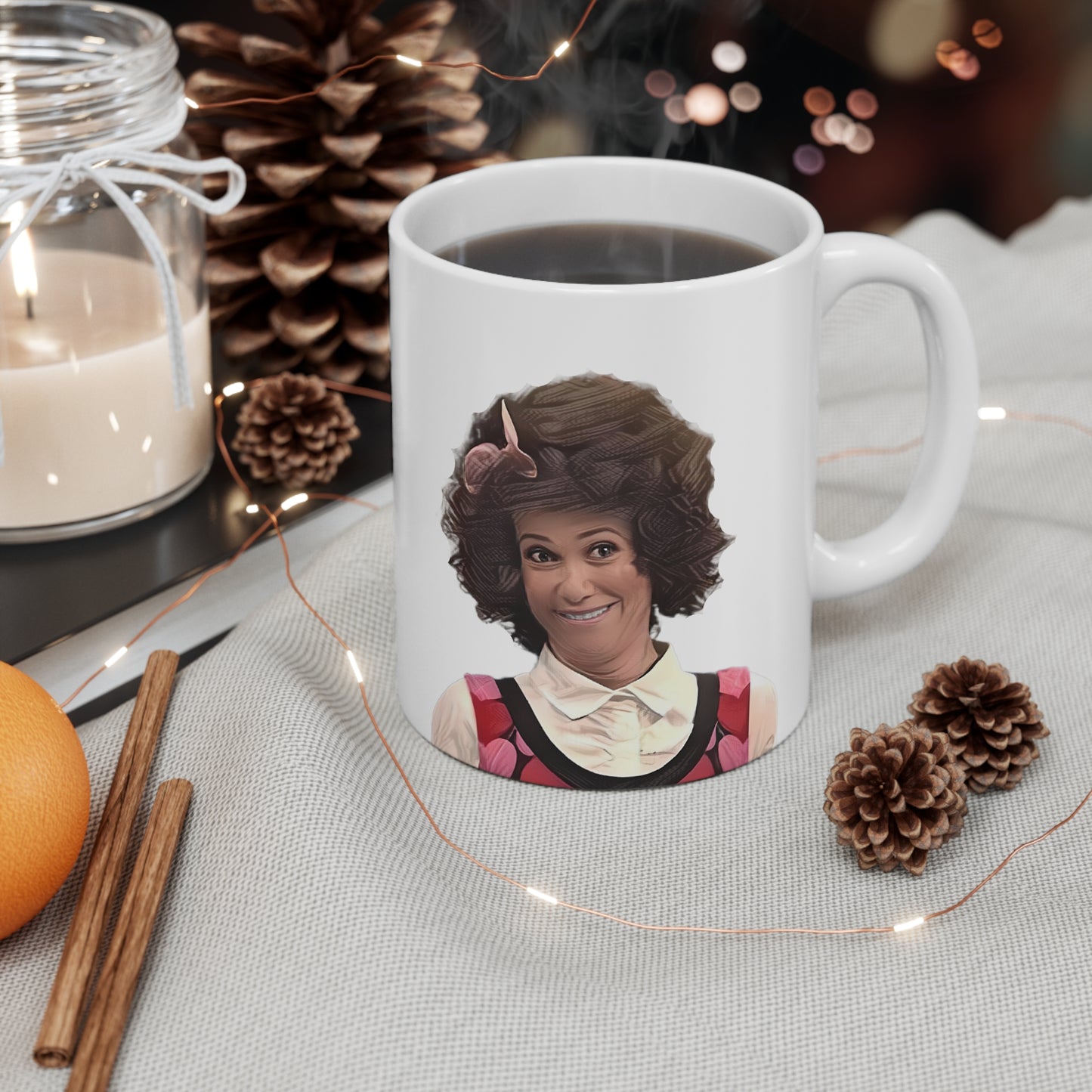 Gilly, SNL, Kristin Wiig, Old School, SNL Cosplay, Gilly Coffee Mug