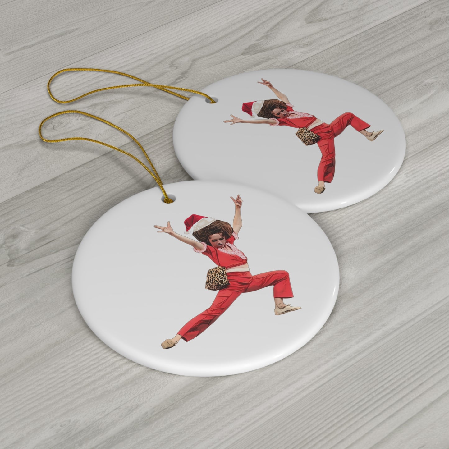 I'm 50 Ceramic, Double-sided Ornament, Sally O'Malley, Molly Shannon