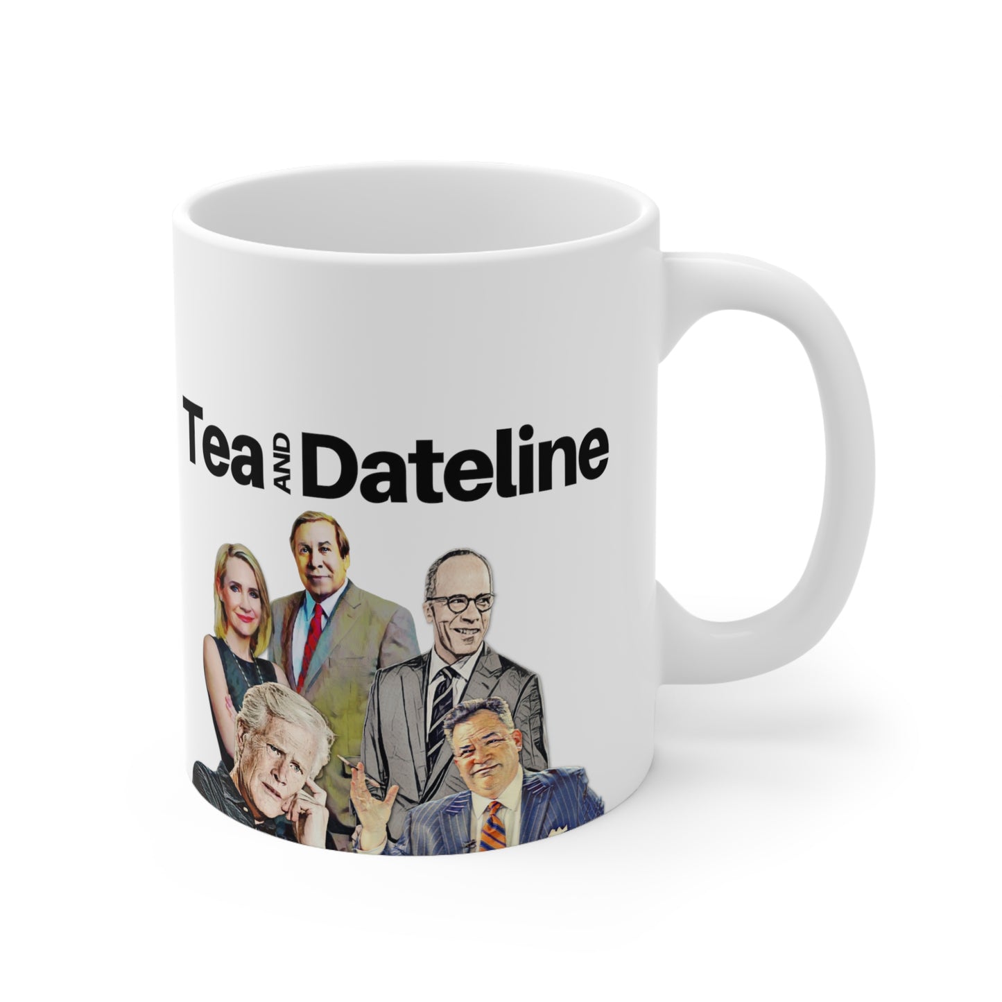 Dateline Squad, Mug, Keith Morrison, Dateline Lover, Funny Crime Show Mug, Crime Lover, Serial Killer, True Crime