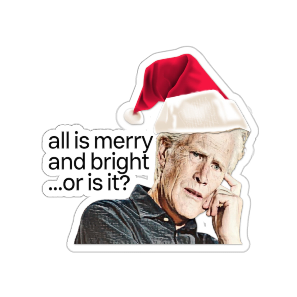 Dateline Sticker, Keith Morrison, Dateline Lover, Funny Crime Show, Crime Lover, Serial Killer, True Crime