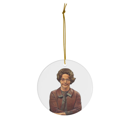 Church Lady, Dana Carvey, Ceramic, Double-sided Ornament