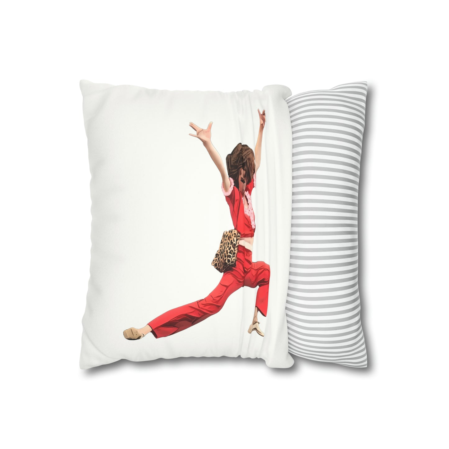 I'm 50, Sally O'Malley Throw Pillow, Molly Shannon, I like to Kick and Stretch