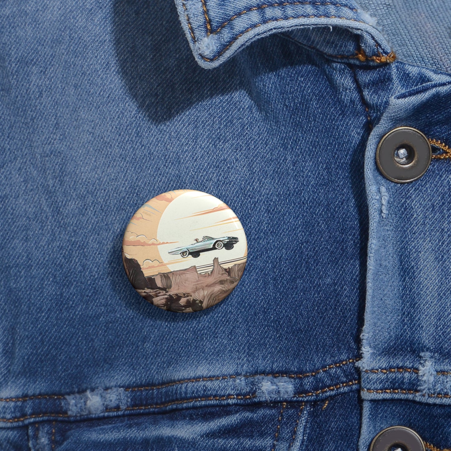 Thelma and Louise, 90's Movie, Cinephile, Movie Lover, Cosplay, Button Pin