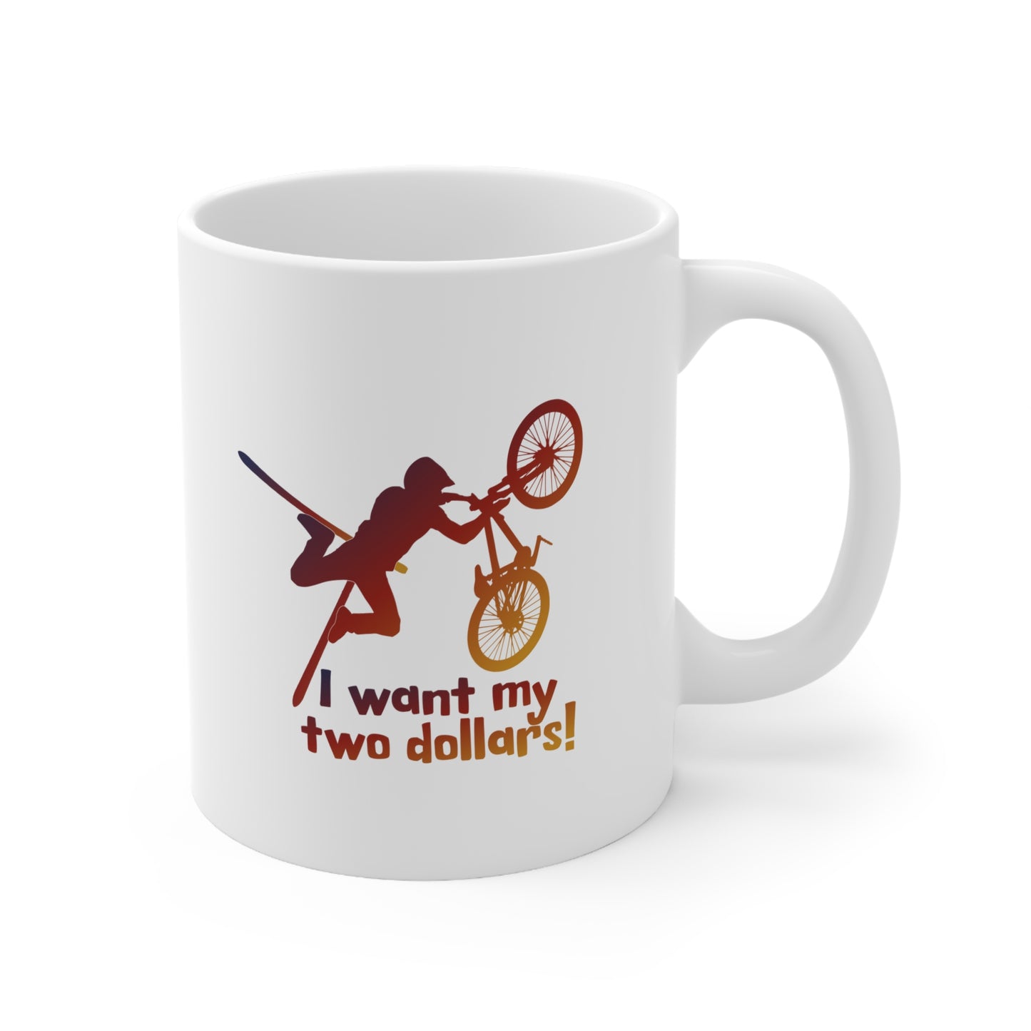 I Want My Two Dollars, Better Off Dead, Lane Meyer, John Cusack, Mug 11 oz.