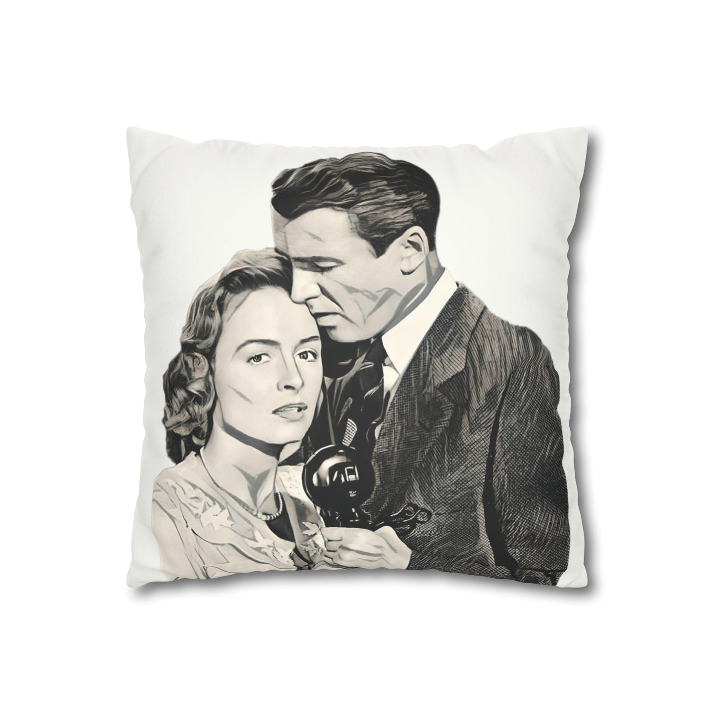 It's a Wonderful Life, Heehaw, Movie Buff, Cinephile, Film Buff, George Bailey, Jimmy Stewart, Throw Pillow Cover