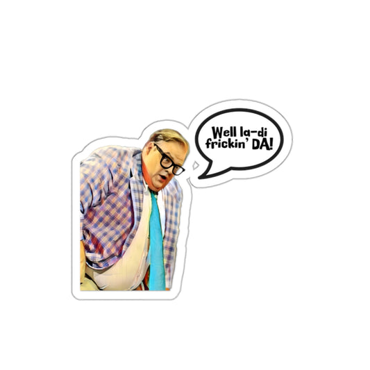 Chris Farley, Matt Foley, Van Down By the River, SNL, Sticker