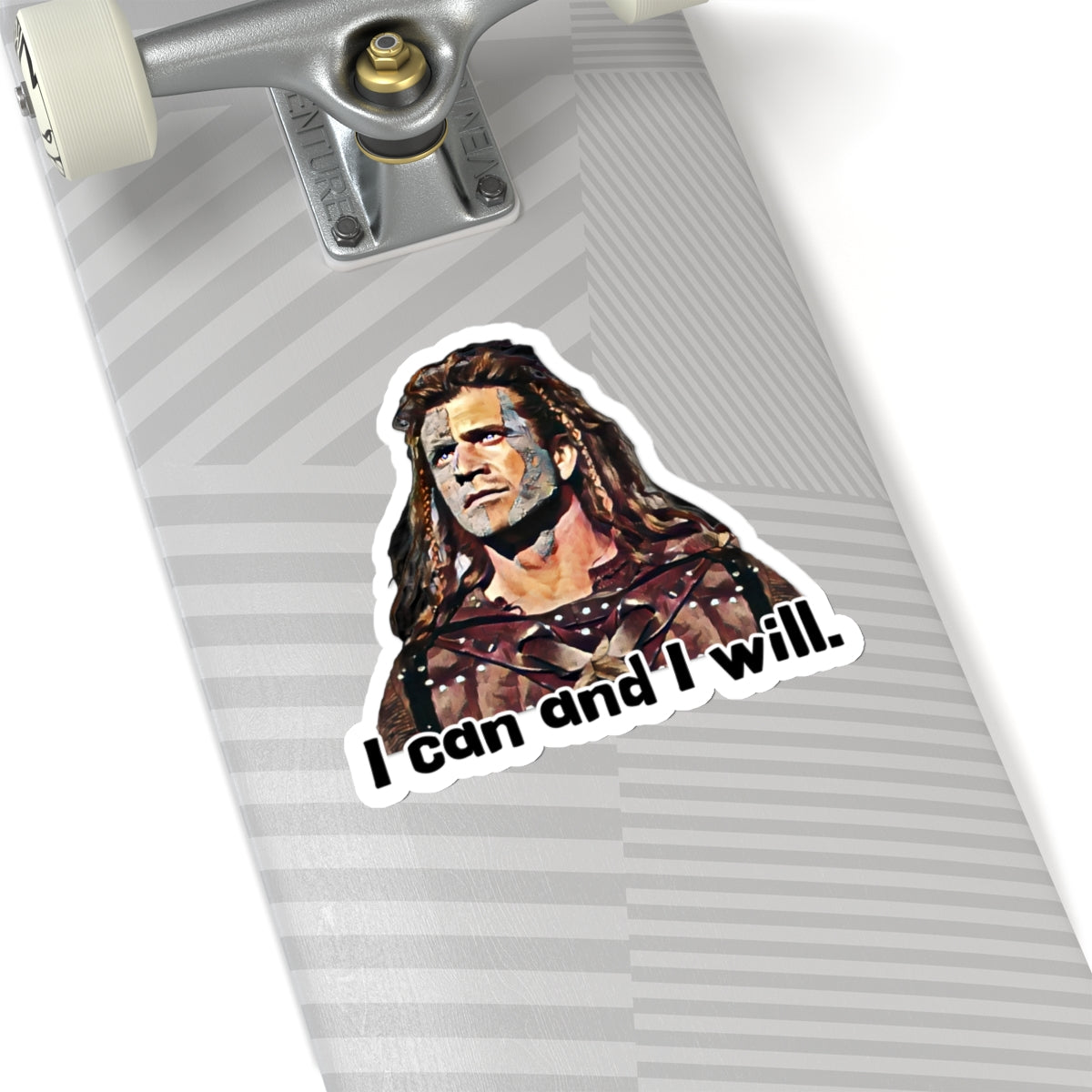 Braveheart, Mel Gibson, William Wallace, Cosplay, Sticker